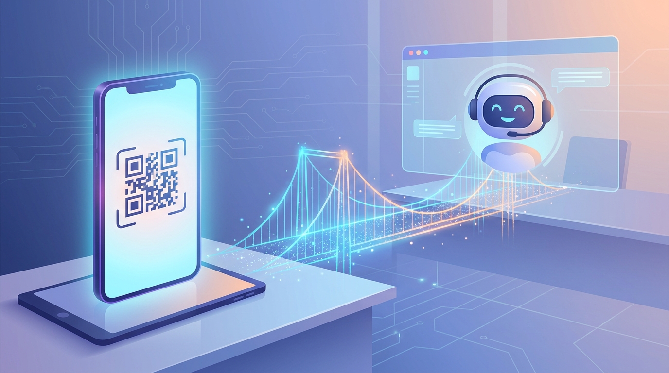 Integración de generador de códigos QR y chatbot de IA