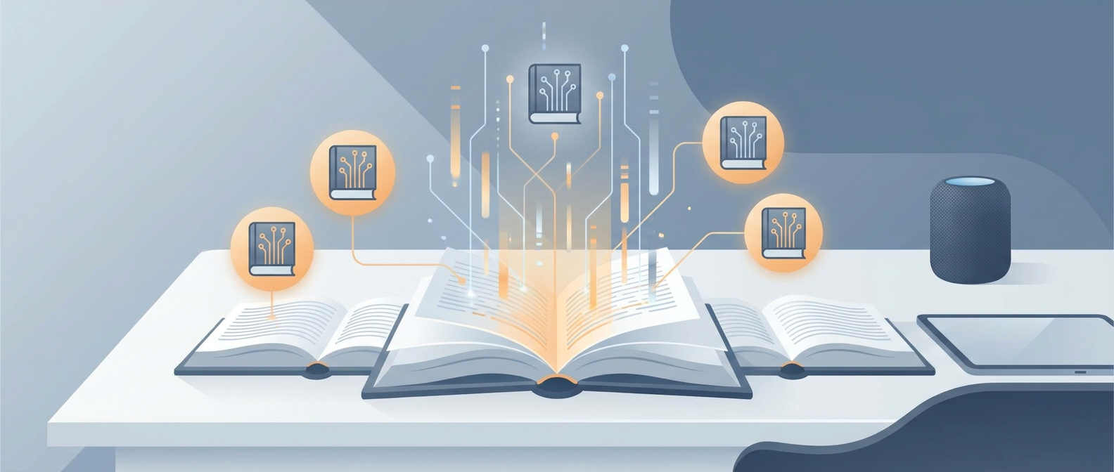 Section illustration: Top 5 AI Book Recommendations for Modern Professionals — book