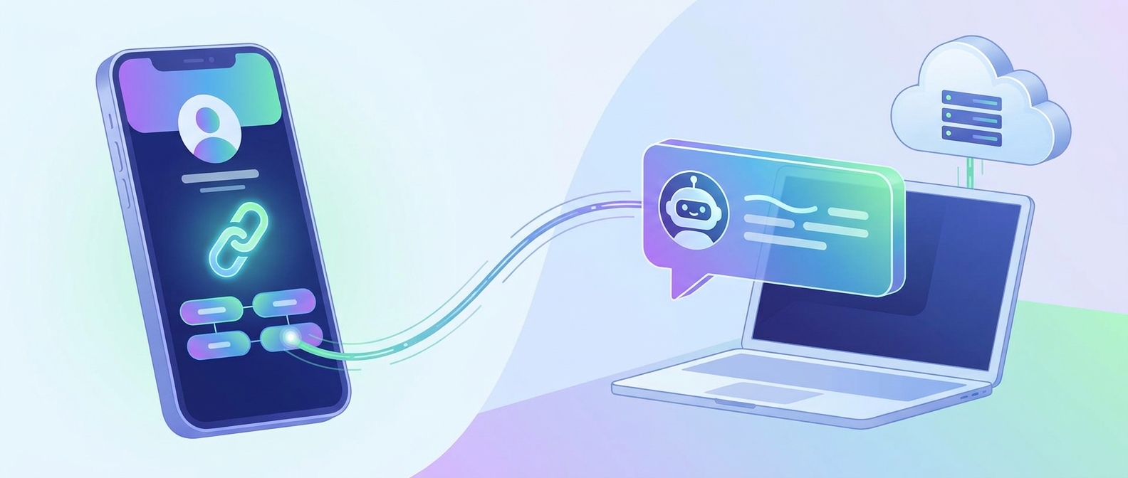 Section illustration: Integrating AI Chat into Your Bio Link Strategy — chat