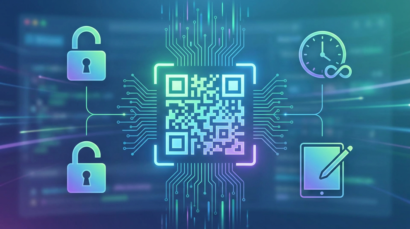 Section illustration: How Do I Create a QR Code for Free With No Expiration? — code