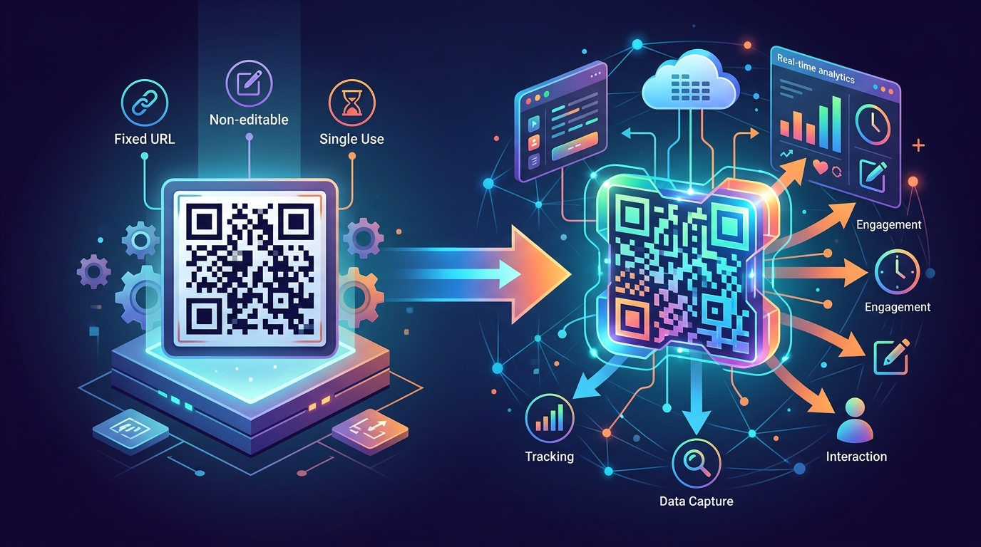 Understanding the Shift from Static to Dynamic QR Codes