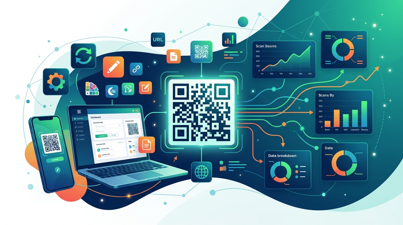 Features of a Dynamic QR Code Generator