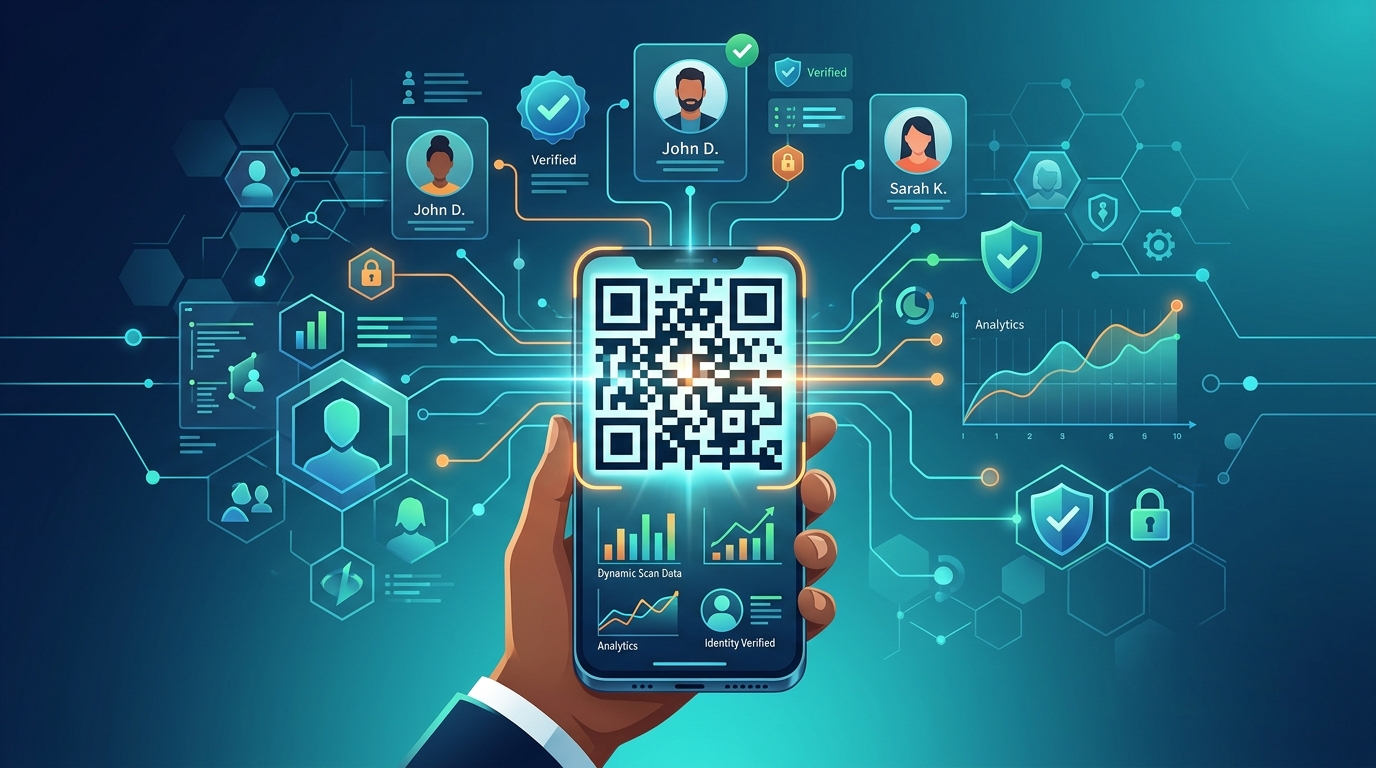 Step-by-step setup for dynamic QR code with analytics