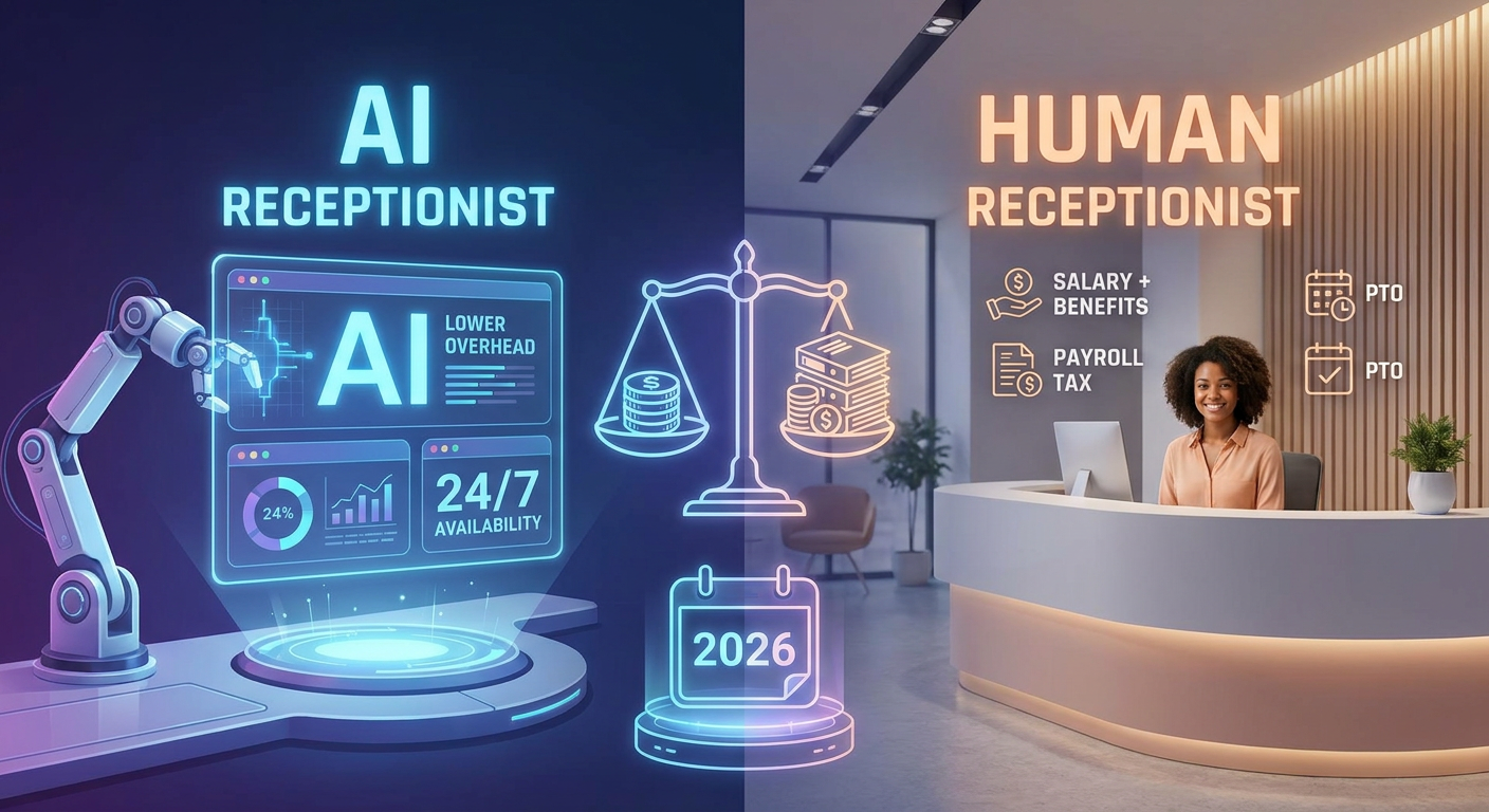 AI vs Human: Fully-Loaded Employee Cost (Salary + Payroll Tax + Benefits + PTO) in 2026