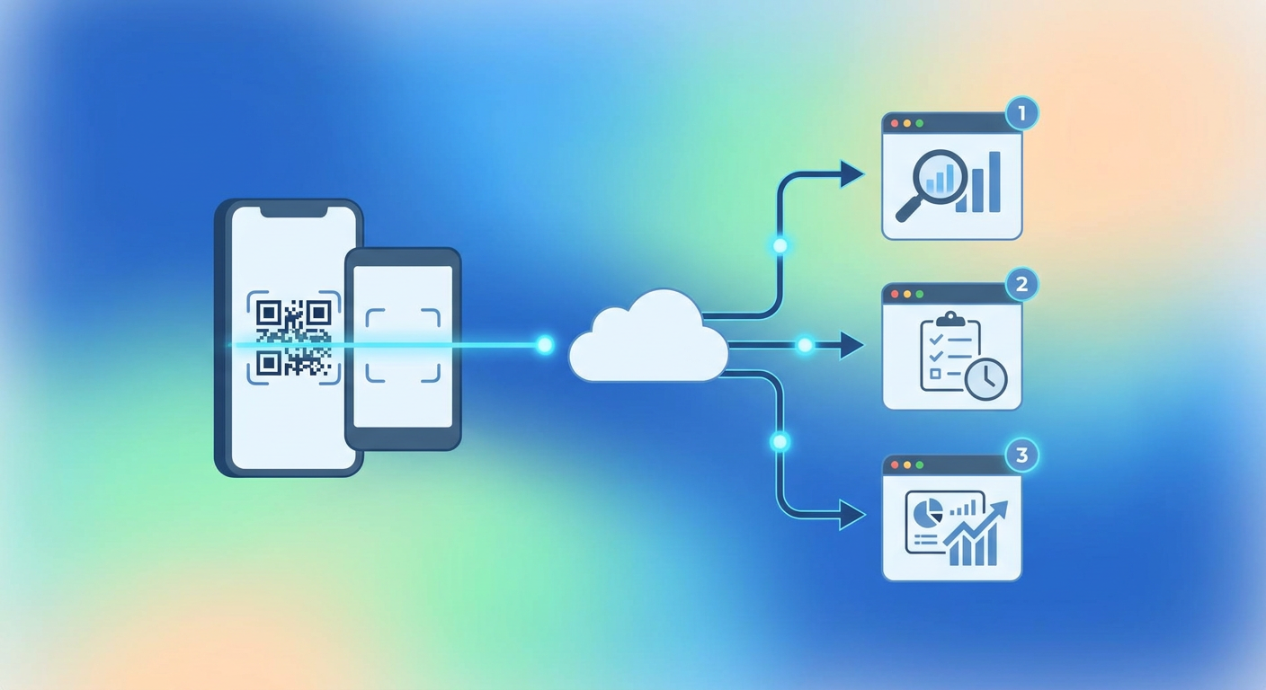 Section illustration: How do you track a QR code campaign step-by-step? — how to track qr code scans