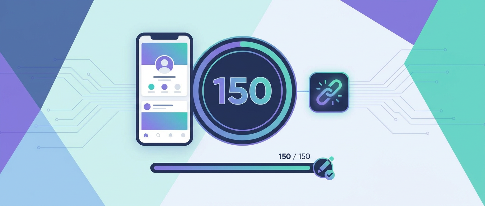 Section illustration: The 150-Character Challenge: Mastering the Instagram Bio Link Character Limit (150-Char Constraint — Instagram bio link character limit (150-char constraint)