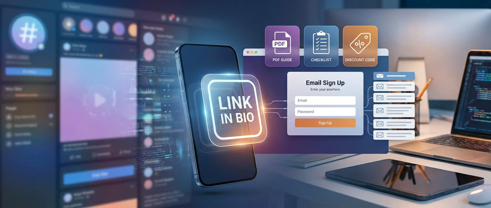 How to Use Your Link in Bio to Collect Email Subscribers on Instagram: The 2026 Guide