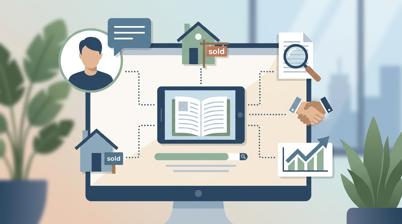 Section illustration: Key Elements of a High-Converting Real Estate Bio Page — link