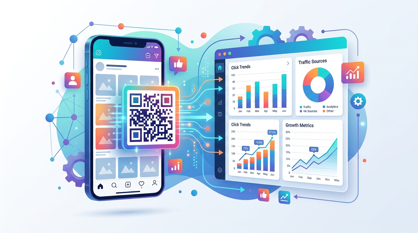 Dynamic QR Codes and Instagram Bio Links