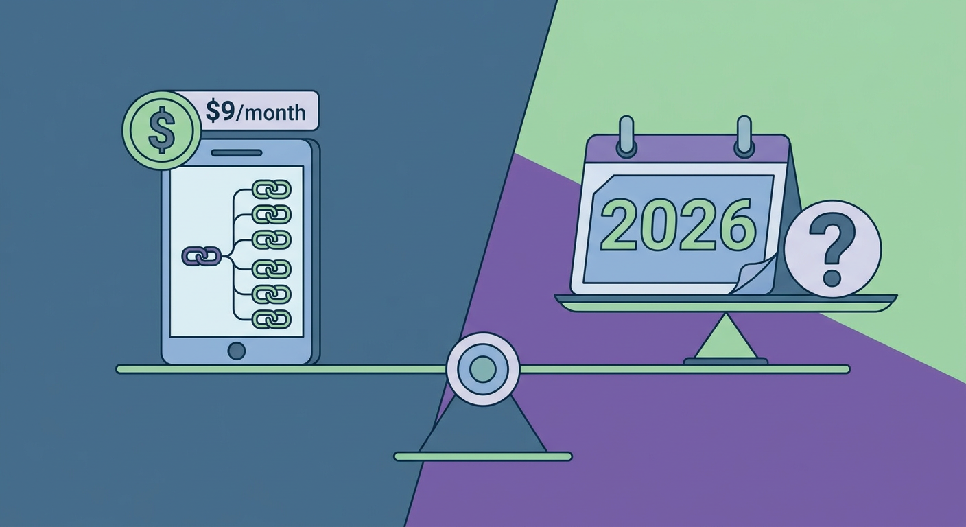 Section illustration: Is the Linktree Pro Pricing Tier ($9/month) Still Worth It in 2026? — Linktree Pro pricing tier ($9/month)