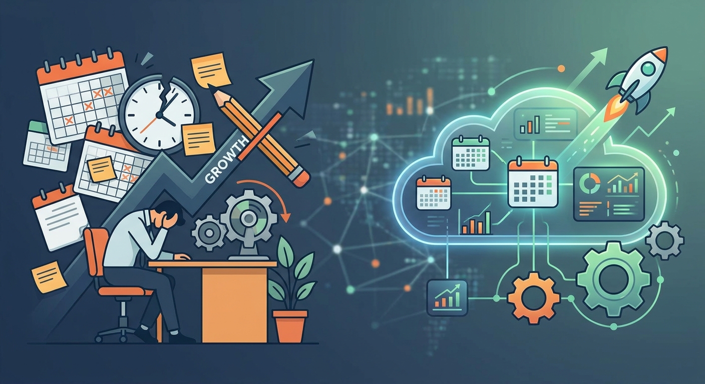 Why manual scheduling is slow and inefficient