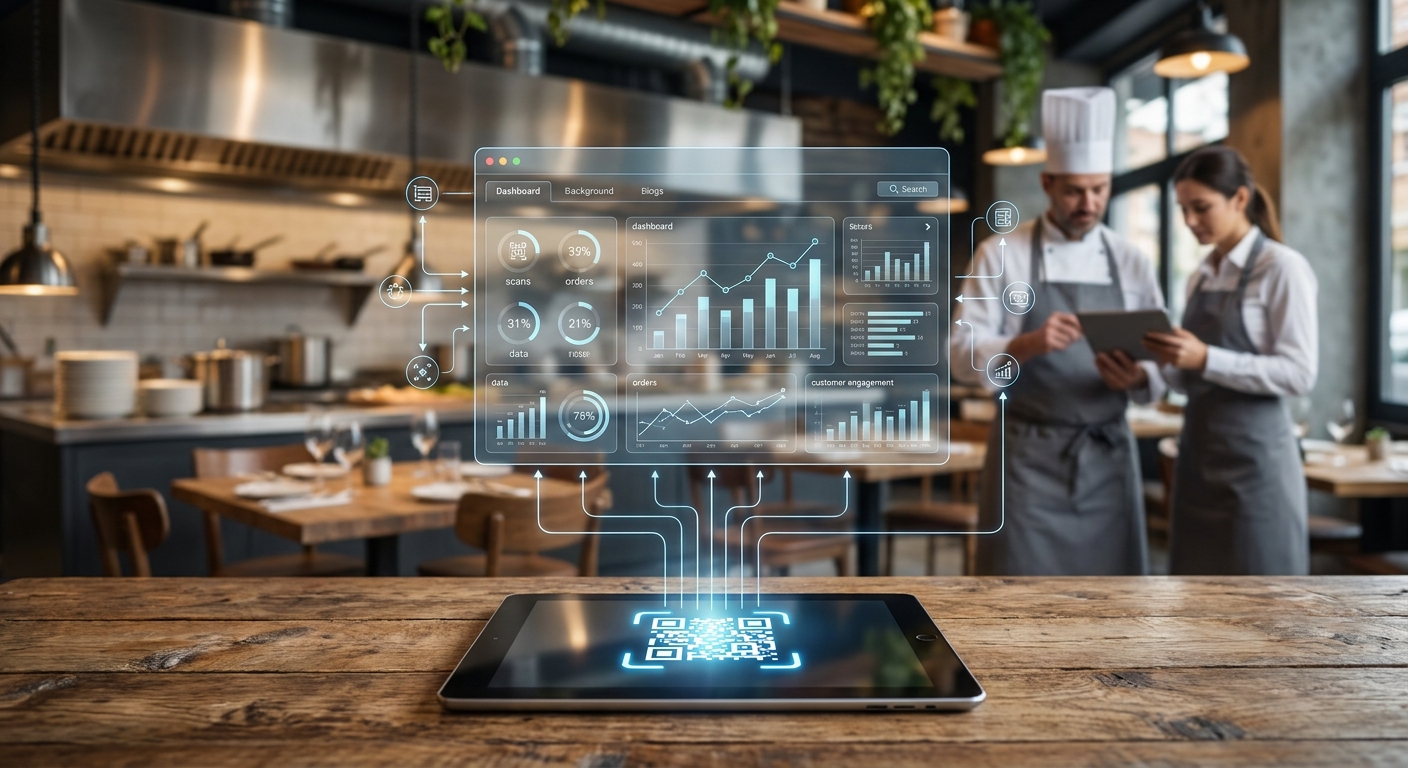 Restaurant QR code technology