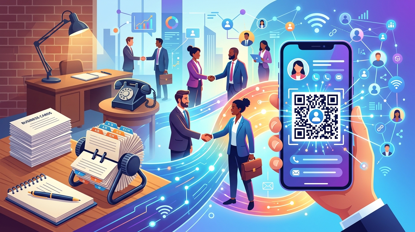 La evolución del networking con generadores de códigos QR vCard