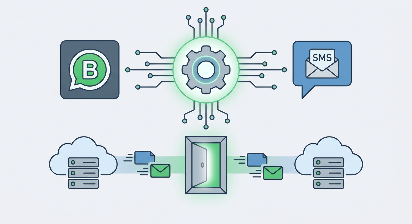 Section illustration: How to Set Up the WhatsApp Business API and Twilio SMS Gateway — WhatsApp Business API