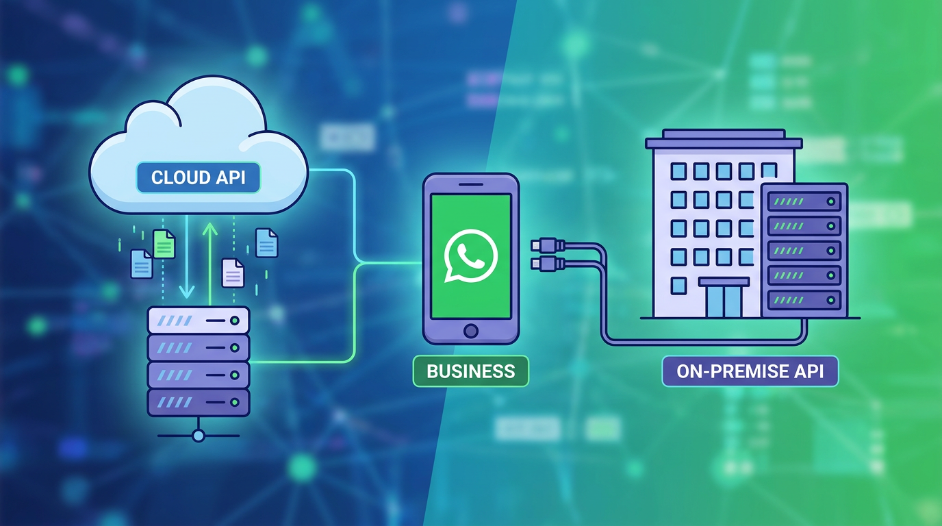 Section illustration: Section 1: Understanding the WhatsApp Business API (Cloud API vs. On-Premise API distinction) — WhatsApp Business API (Cloud API vs. On-Premise API distinction)